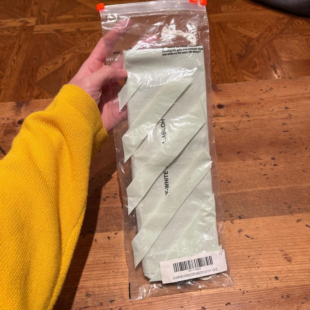 Authentic Off White Virgil Abloh Brand New  Official Designer Product Bag!